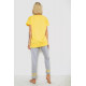 Женская пижама с принтом, цвет желтый, 243R1600-032-1