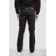 Джинсы мужские демисезонные, цвет черный, 243R8118.