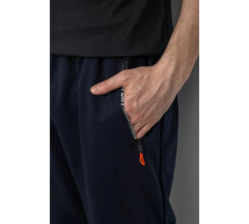 Спорт штани чоловічі, колір темно-синій, 244R403