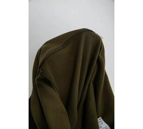 Лосины утепленные, цвет хаки, 243R051-4