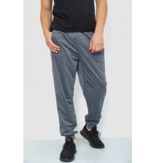 Спорт мужские брюки, цвет серый, 244R41386
