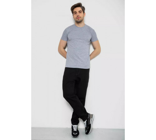 Футболка мужская однотонная базовая, цвет серый, 244R2405