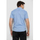 Сорочка чоловіча з короткими рукавами 214R6917-14, колір Блакитний