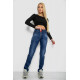Джинси жіночі з потертостями, колір синій, 214R1415