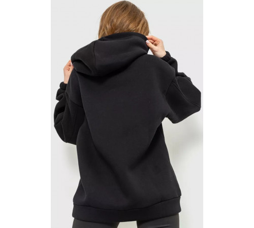 Худі жіночий на флісі тринитка Sorry, колір чорний, 102R316