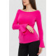 Кофта женская однотонная 244R200-1, цвет розовый, 244R201-1.
