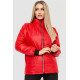 Куртка жіноча демісезонна, колір червоний, 244R012