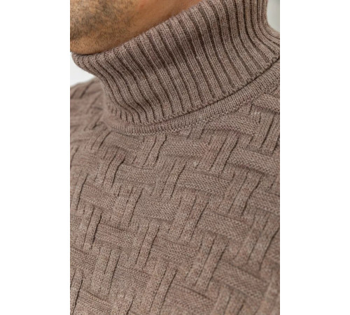 Светр чоловічий, колір мокко, 161R602
