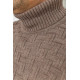 Светр чоловічий, колір мокко, 161R602