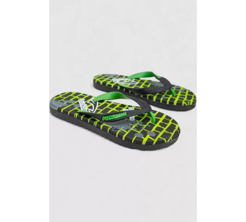 В'єтнамки жіночі, колір чорно-салатовий, 243R2002L-43