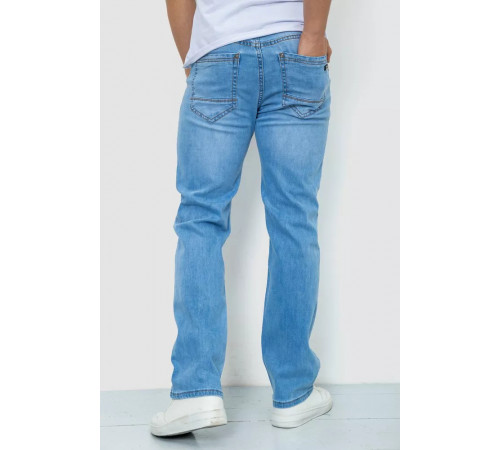 Джинсы мужские тонкие летние, цвет голубой, 244R8084.