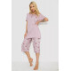 Пижама женская с принтом, цвет сиреневый, 243R6762.