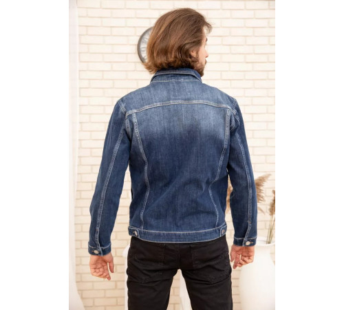 Джинсовая куртка мужская, цвет синий, 157R4606