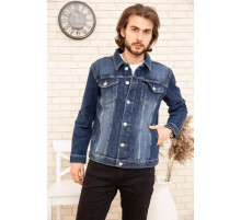 Джинсовая куртка мужская, цвет синий, 157R4606