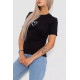 Женская футболка с принтом, цвет черный, 238R01643