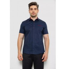 Сорочка чоловіча, колір синій, 214R7002