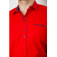 Сорочка чоловіча, колір червоний, 214R7078
