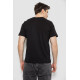 Мужская футболка с принтом, цвет черный, 241R1905