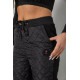 Брюки женские укороченные, цвет черный, 243RA042