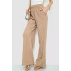 Штани жіночі палаццо, колір бежевий, 102R011-1