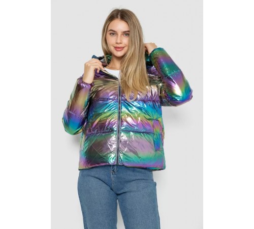 Куртка женская демисезонная плащевка, цвет сиреневый, 243R2022-4 Куртка женская демисезонная плащевка, цвет сиреневый, 243R2022-4