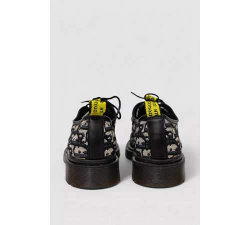 Лофери жіночі на шнурках, колір чорний, 248RRT17-15