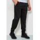 Спорт брюки мужские двунитка, цвет черный, 244R41298