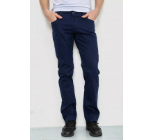 Брюки мужские, цвет темно-синий, 182R2041.