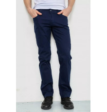 Брюки мужские, цвет темно-синий, 182R2041.