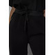Спортивные брюки женские на флисе, цвет черный, 244R5228