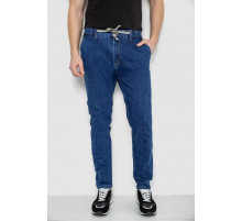 Джинси чоловічі на гумці, колір синій, 244R8064