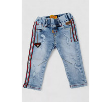 Джинси дитячі для хлопчика, колір блакитний, 247R7411