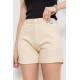 Шорти жіночі стрейчові, колір світло-бежевий, 214R653