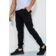 Штани карго чоловічі, колір чорний, 244R2073
