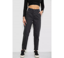 Джинси жіночі MOM, колір темно-сірий, 244R1222