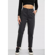 Джинси жіночі MOM, колір темно-сірий, 244R1222