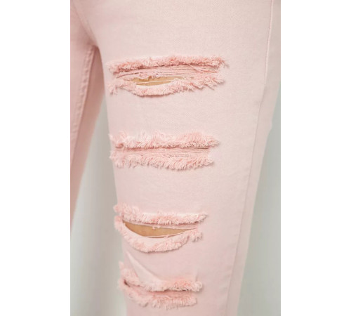 Джинсы женские Slim Fit, цвет пудровый, 182R1171