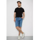 Шорти чоловічі джинсові, колір темно-блакитний, 238R2023