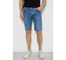 Шорти чоловічі джинсові, колір темно-блакитний, 238R2023