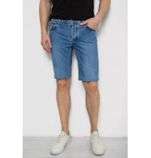 Шорты мужские джинсовые, цвет темно-голубой, 238R2023.