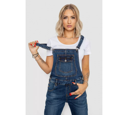 Жіночий комбінезон, колір синій, 250R6001