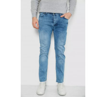 Джинси чоловічі однотонні, колір блакитний, 247R1242