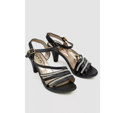 Босоніжки жіночі, колір чорний, 182RA166