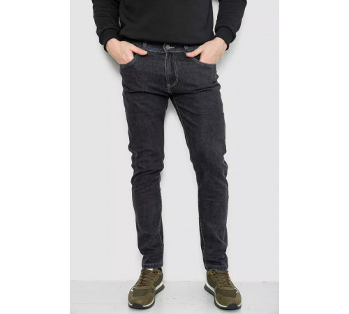 Джинсы мужские демисезонные, цвет серый, 243R8121.