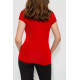 Футболка жіноча, колір червоний, 186R606