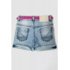Джинсовые шорты для девочки, цвет синий, 247R1207