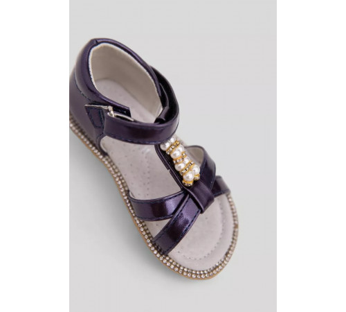 Детские босоножки, цвет фиолетовый, 244RT89-46