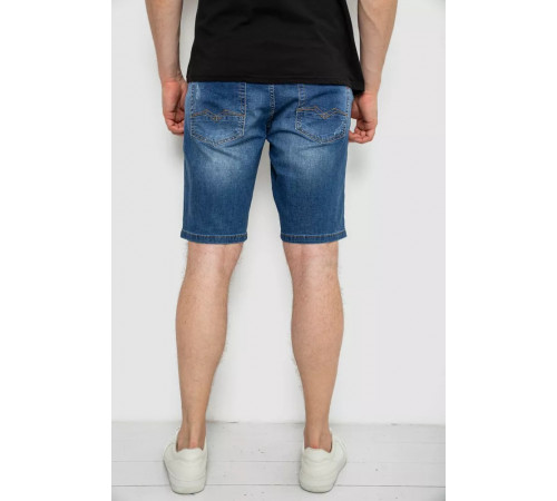Джинсовые шорты мужские, цвет синий, 244R5A-049