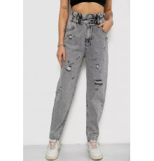 Джинсы женские Mom-fit, цвет серый, 244R1601S20-LZ