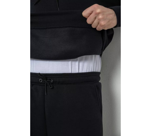 Спортивный костюм мужской на флисе, цвет темно-синий, 241R178